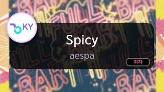 Spicy - aespa (KY.29267) / KY Karaoke Resimi