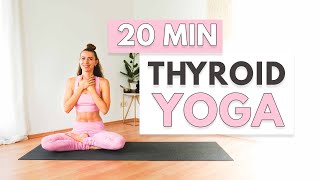 20 MIN THYROID YOGA | Yoga Flow For Hypothyroidism