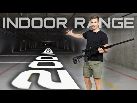 The 200 Meter Indoor Shooting Range In Our Back Yard