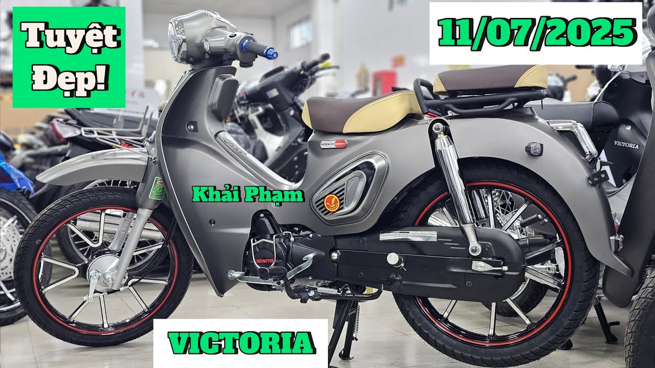 Super Cúp 50 Indonmoto của VICTORIA Xám Mờ quá đẹp + giá bán ngày 11/07/25.Khải Phạm 