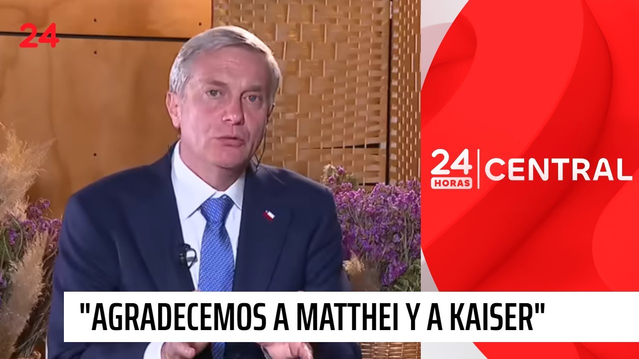 Kast quiere que Matthei y Kaiser estén en su comando para segunda vuelta