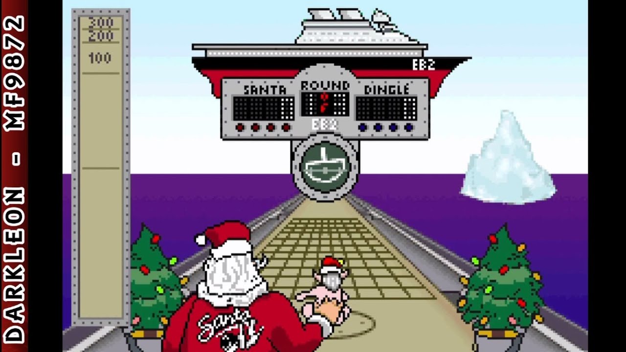 Game Boy Advance - Elf Bowling 2 - Elves in Paradise © 2005 Ignition Entertainment - Gameplay