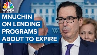 Steven Mnuchin on lending programs about to expire: 'We're following the intent of Congress'