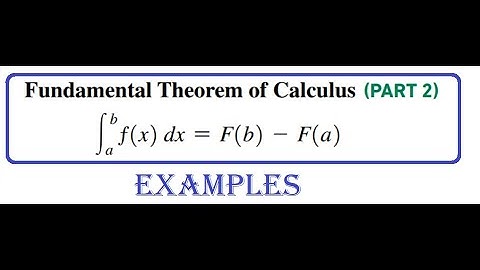 Evaluating Definite Integrals