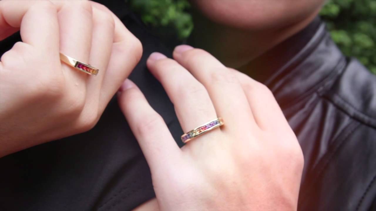 The Rome Ring - LGBT Wedding Rings by Equalli.com