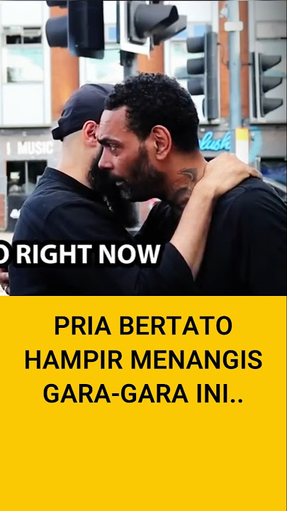 2 Pria Muslim Hampir Membuat Pria Bertato Menangis