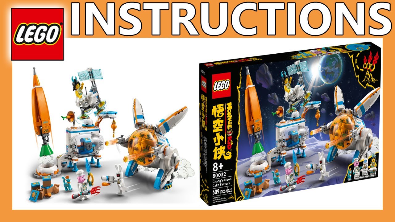 LEGO Instructions | Chang’e Moon Cake Factory | 80032 | LEGO Monkie Kid 2022
