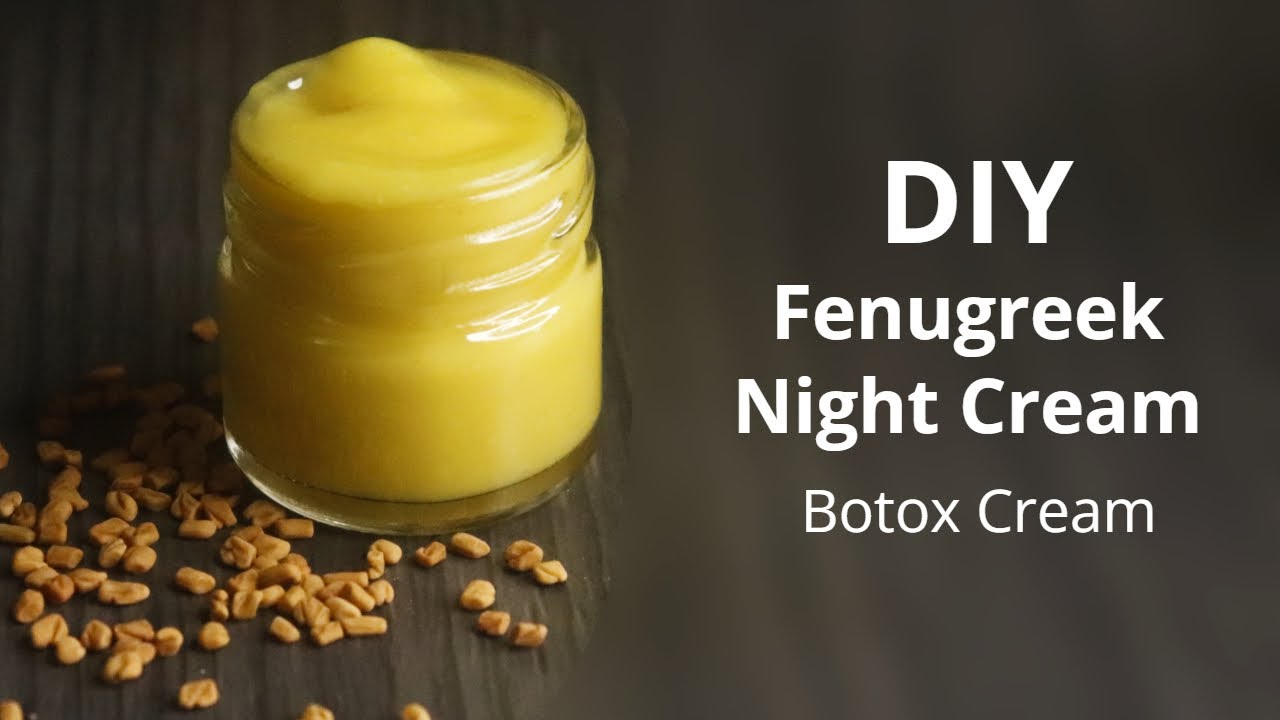 Anti Aging Fenugreek Night Cream to Remove Wrinkles Fenugreek Cream
