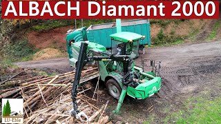 ALBACH Diamant | 790 PS beim Holzhacken | Waldservice Ortenau EG