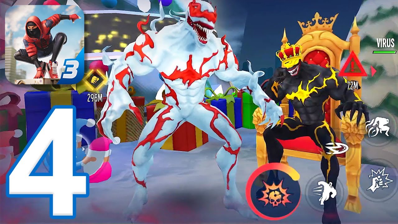 Super Fighter 3 - Gameplay Walkthrough Part 4 - Venom & Missions (iOS, Android)