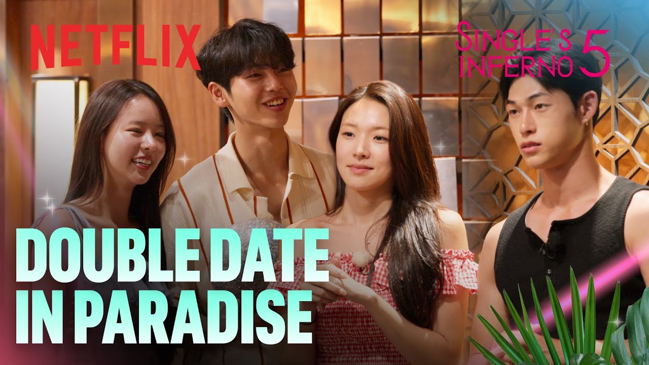 Battle at the bowling alley? Double Date in Paradise | Single’s Inferno Season 5 | Netflix [ENG SUB]