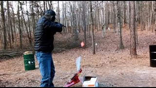 Trius 92S Trap unboxing, review and shooting solo.