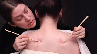 [ASMR] Point Therapy - Neck and Shoulders Pain Relief (Strange Healing Massage)