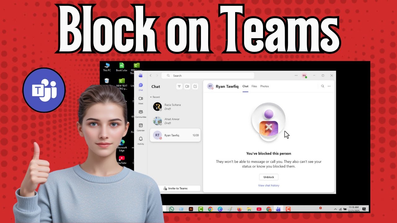 Как заблокировать пользователя в Microsoft Teams | Пошаговое руководство (2026)