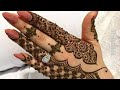نقش حناء هندي رائع وأنيق للبنات 