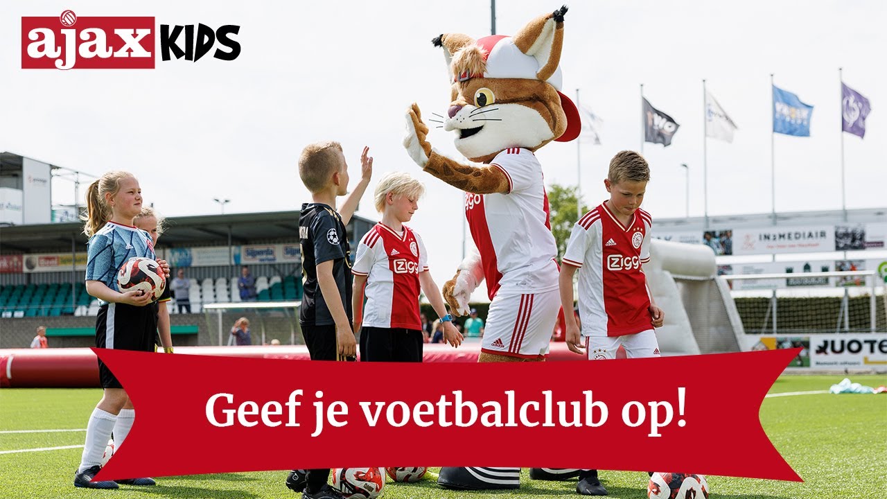 Geef je voetbalclub op voor de Ajax Kids Tour! - YouTube