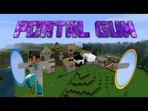 Kurz Erklärt! - PORTALE in Minecraft! - Portal Gun Mod [Deutsch/HD]