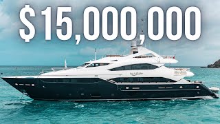 $15,000,000 131' Sunseeker SuperYacht Tour