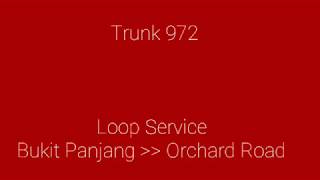 SMRT Buses Trunk 972 Hyperlapse
