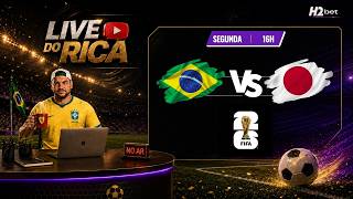 Live do Rica - Brasil x Japão