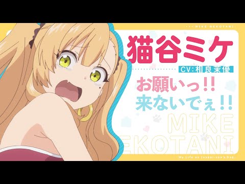 TVアニメ「犬になったら好きな人に拾われた。」キャラクターPV（猫谷ミケ）| 2023年1月6日(金)より放送スタート！