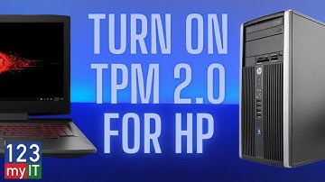 Fix The PC must Support TPM 2 0 Error HP