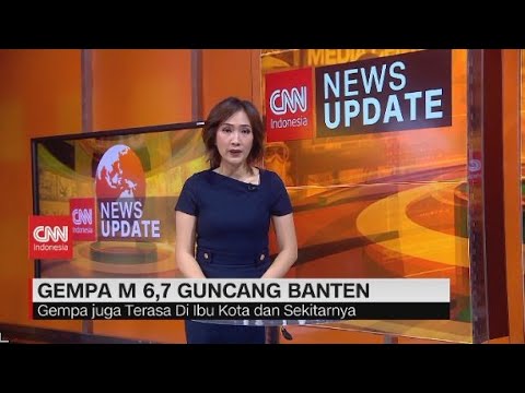 Gempa Magnitudo 6,7 Guncang Banten