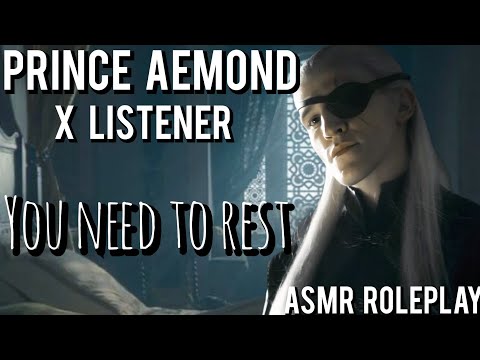 Aemond Returns To Find You Sick?! [ASMR Roleplay] [Aemond Targaryen X Listener] [Angry] [Comfort]