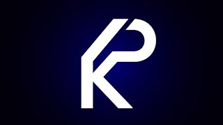 illustrator logo design letter KP #shorts #illustrator #logo