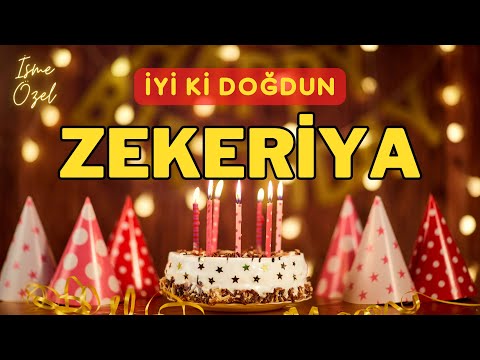 İyi ki doğdun ZEKERİYA (Her İsimde Doğum Günü & Happy Birthday Şarkısı)