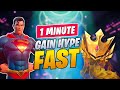 How To GAIN ARENA HYPE FAST In Under 1 MINUTE! (Fortnite Tips & Tricks #Shorts)