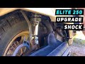 Honda Elite 250 Upgrading Rear Shocks! | Mitch's Scooter Stuff