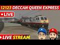 MSTS/OR | 12123 DECCAN QUEEN EXPRESS | WAP7 CHALA MUMBAI KE SIDE | #mstslive