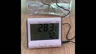 🌡️ DC103 Thermometer and Hygrometer With Probe (min Max alarm) 🏠✨