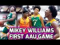 Mikey Williams Makes 2020 AAU DEBUT With Atlanta Celtics 16U! Chippy Game That Gets CRAZY Late 🍿