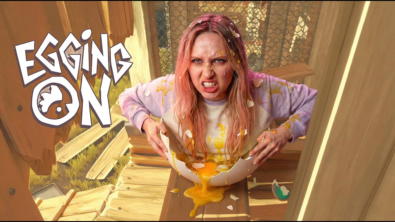 Я ОРАЛА... в Egging On | Игра про Яйца🥚| Коллаба