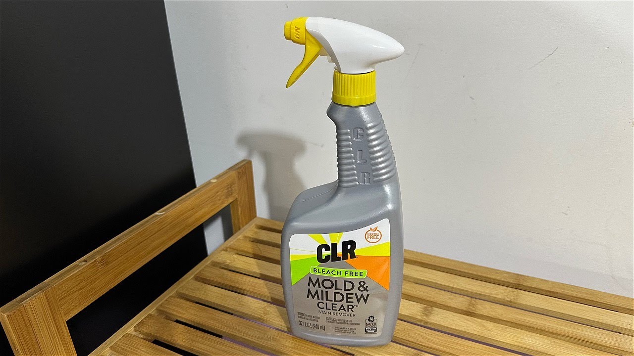 CLR Mold & Mildew Clear, BleachFree Stain Remover Spray YouTube