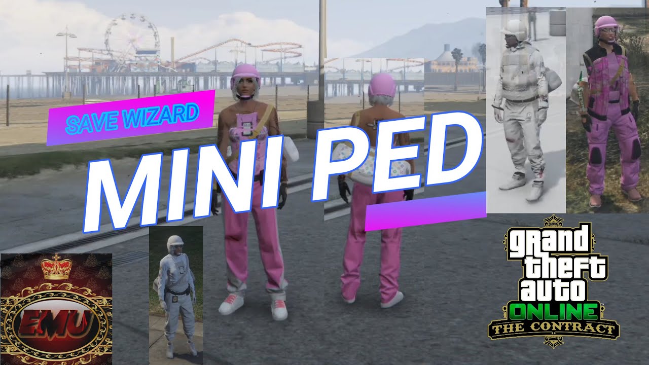 NEW MINI PED TUTORIAL(LV DUFFEL BAG) (SAVE WIZARD) GTA ONLINE (PS4/PS5
