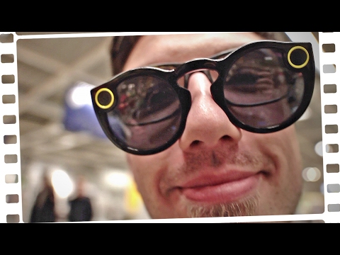 Eine VIDEO-BRILLE für YouTuber? - Snapchat Spectacles - Review