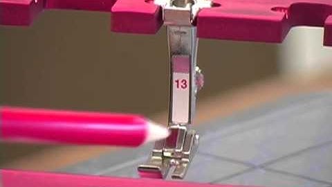16) BERNINA presser feet -- Straight stitch foot #13