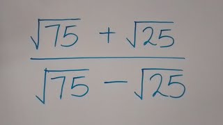 A Nice Square Root Math Simplification | How to solve !!!