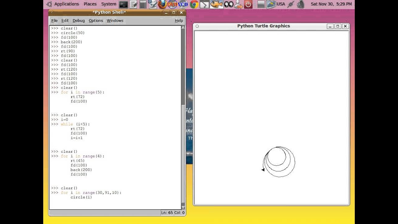 Turtle Graphics In Python Malayalam YouTube