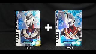 Ultraman: Tiga + Dyna = Legend Flash Multi Scram