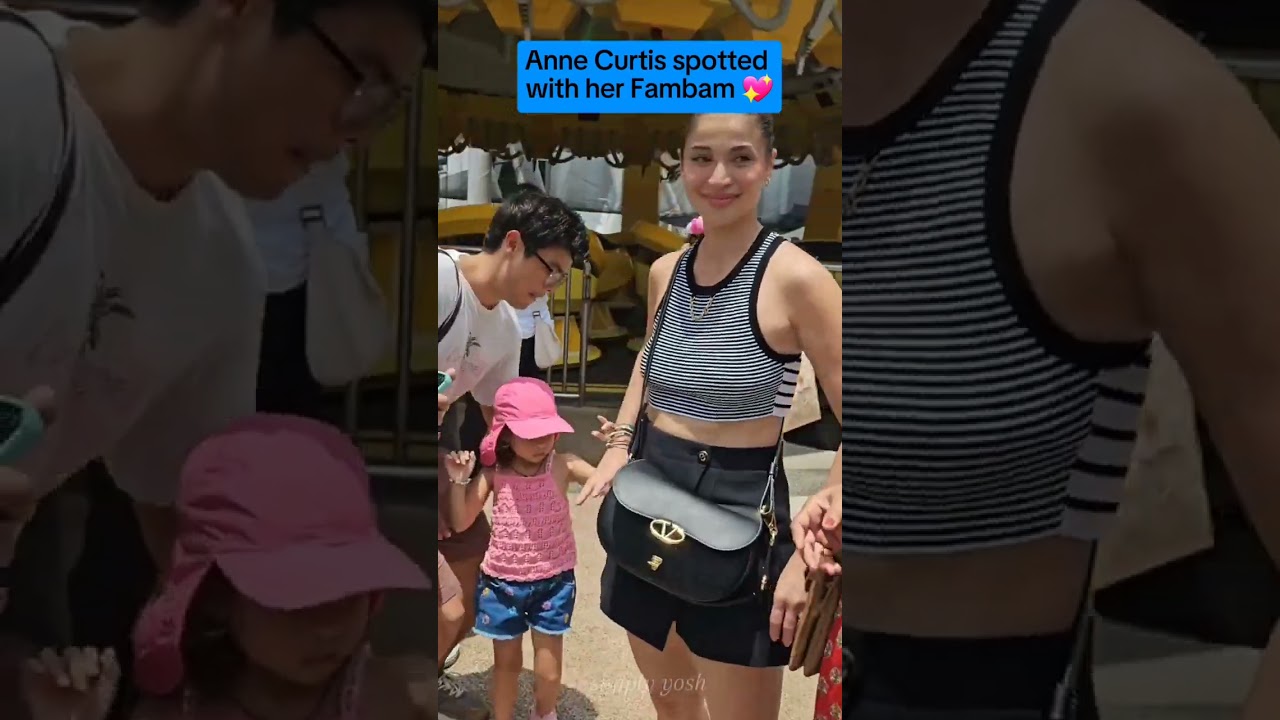 ANNE CURTIS SPOTTED WITH HER FAMBAM 