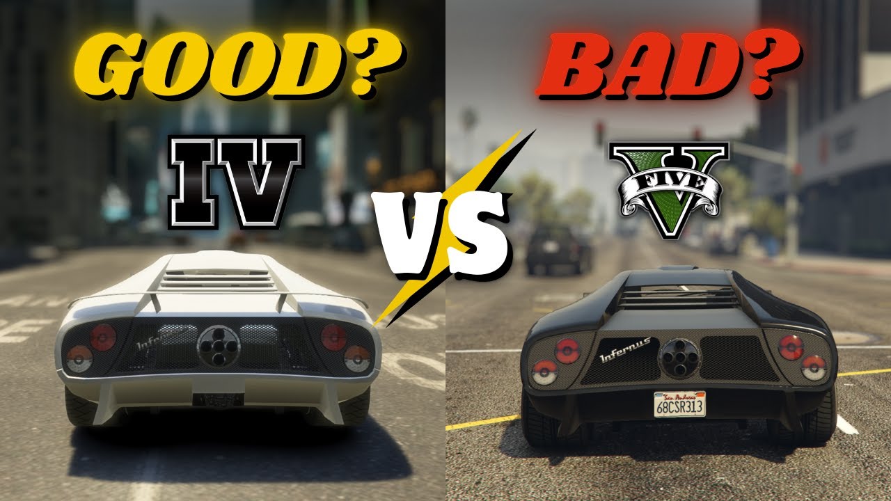Is GTA 4 S Driving Actually Better Than GTA 5 YouTube 