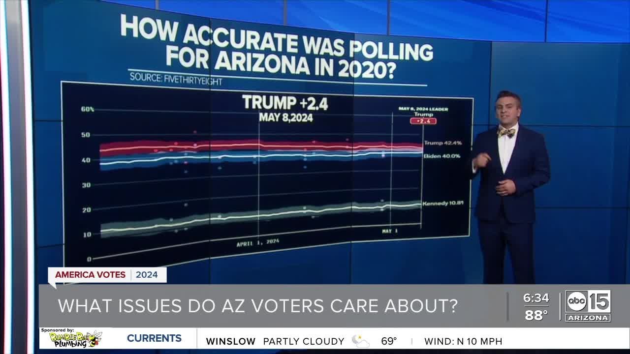What issues to AZ voters care about six months away from the election ...
