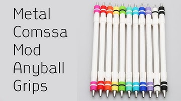Как сделать Metal Comssa Mod [Anyball Grip] : : Pen Modding Обучение