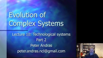 Evolution of Complex Systems - Video 21 (Lecture 10 Part 2)