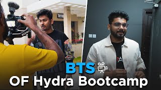 BEHIND THE SCENES OF HYDRA BOOTCAMP REVEAL! 😜 || ALPHA VLOGS!