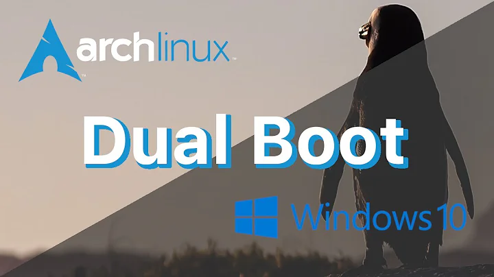 Arch Linux Install and Dual Boot with Windows 10 (UEFI) | Step by Step w/ Networking | 2021 Tutorial